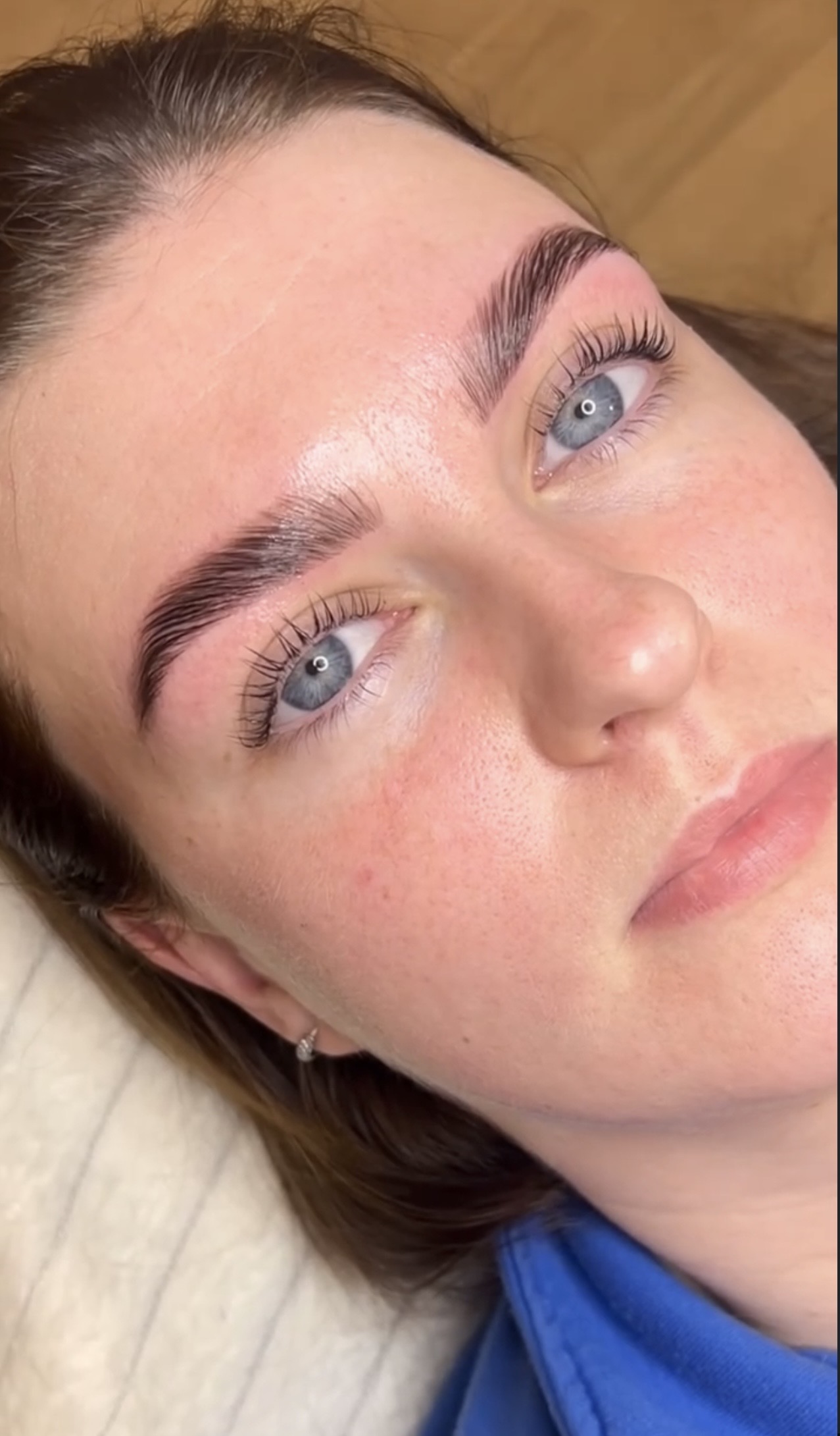 Brow treatment after Elevated Beauty Newtownards