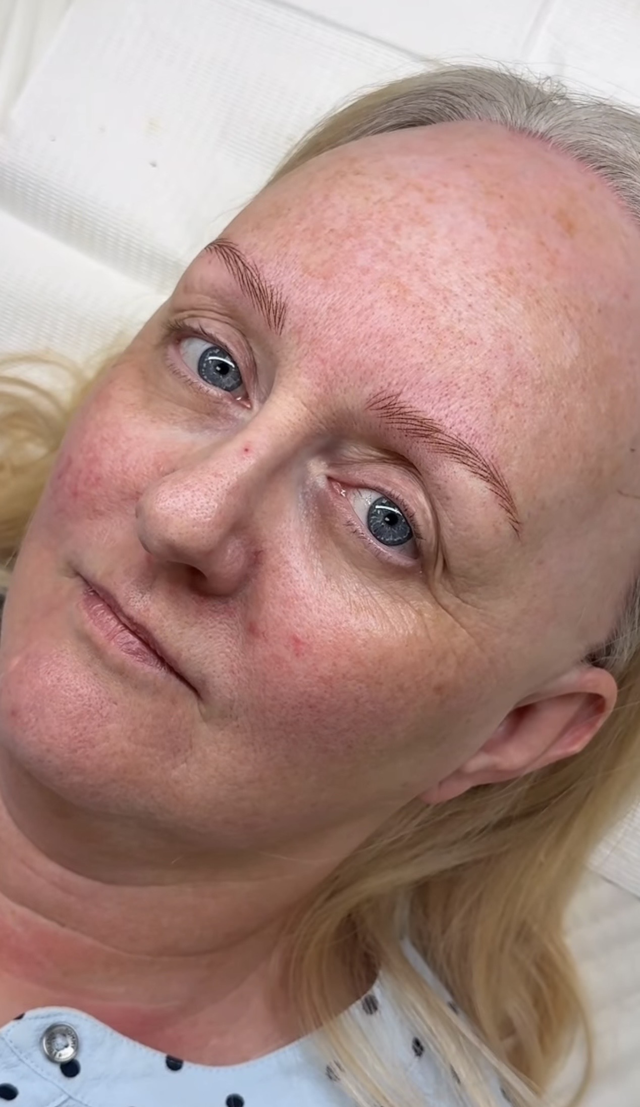 Powder brows after treatment Elevated Beauty Newtownards